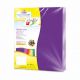 HOJAS DE COLOR MORADO (TAMAÑO CARTA)
